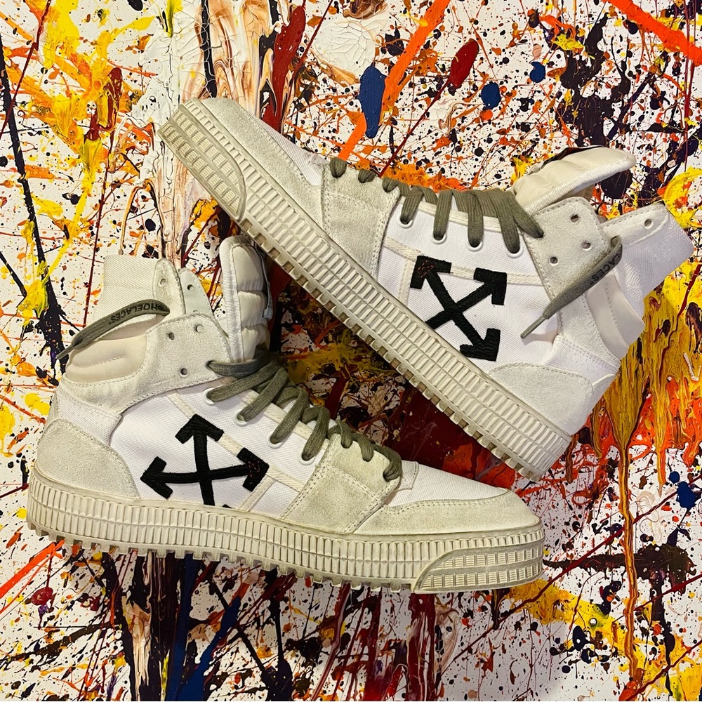 Offwhite offcourt 3.0 high White/Gray Orange.
